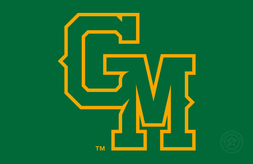 George Mason Patriots 2017-2024 Alt on Dark Logo v3 diy iron on heat transfer